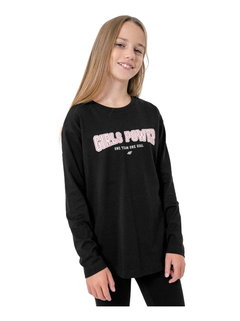 4F - T-shirt HJZ22 JTSDL002 Noir - Kiabi