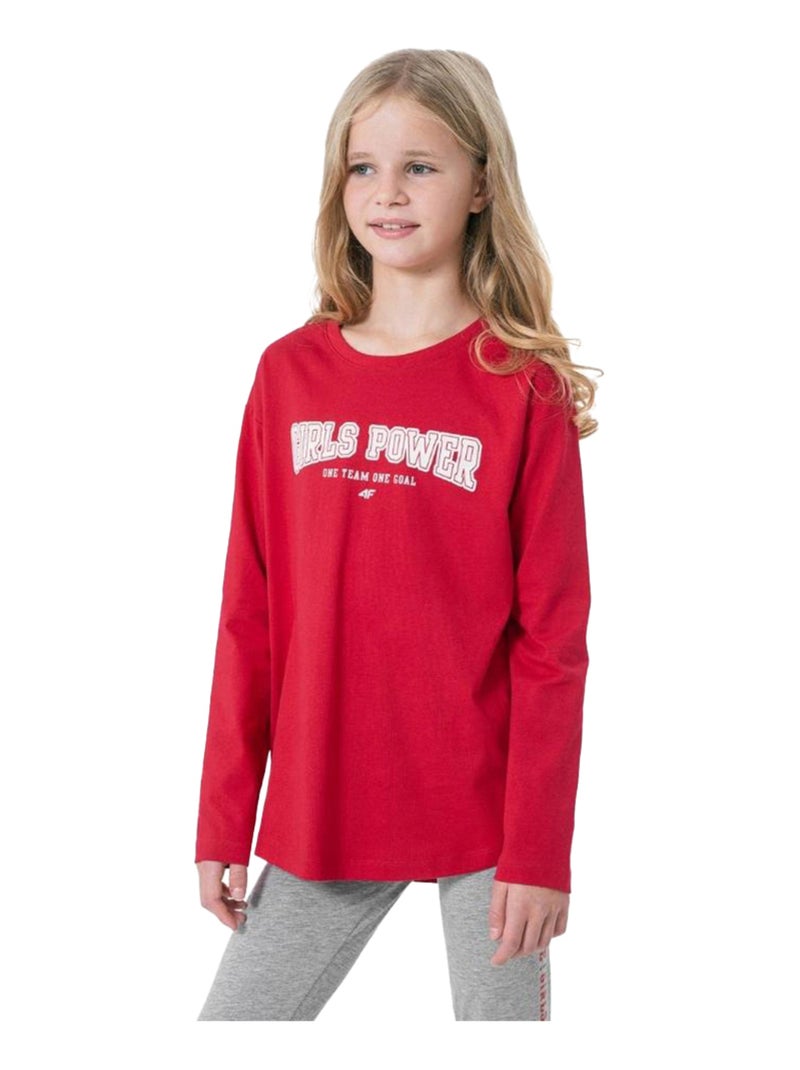 4F - T-shirt HJZ22 JTSDL002 Rouge - Kiabi