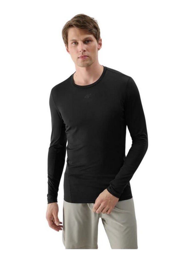 4F - T-shirt manches longues 4FWSS25TFLOM372 Noir - Kiabi