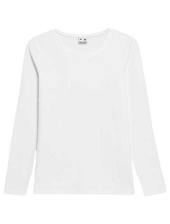 4F - T-shirt manches longues style Uni