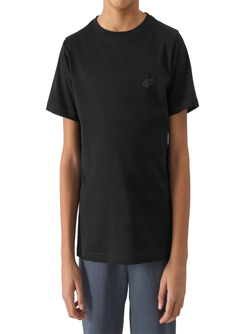 4F - T-shirt motif logo Noir - Kiabi