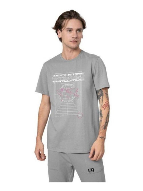 4F - T-shirt motif/style Globe - Kiabi