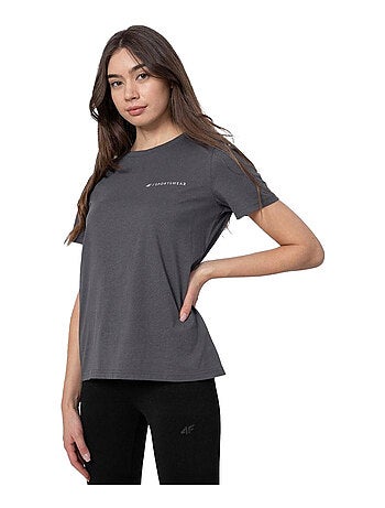 4F - T-shirt motif/style imprimé au dos