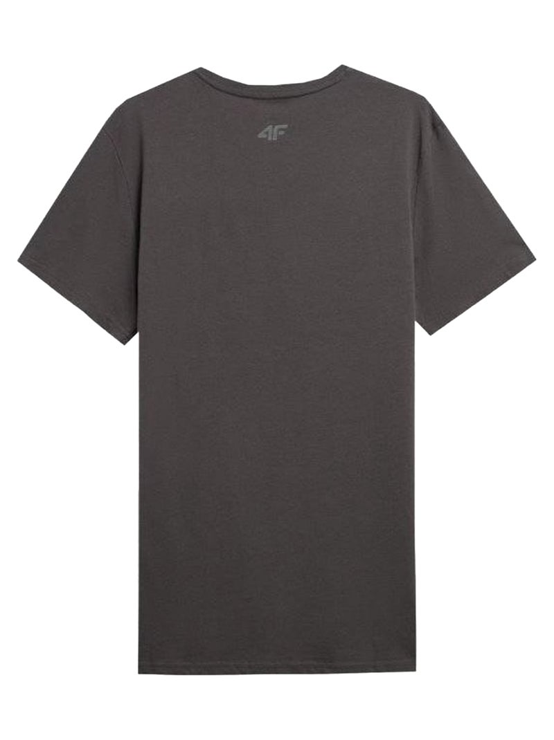 4F - T-shirt motif/style imprimé Gris - Kiabi