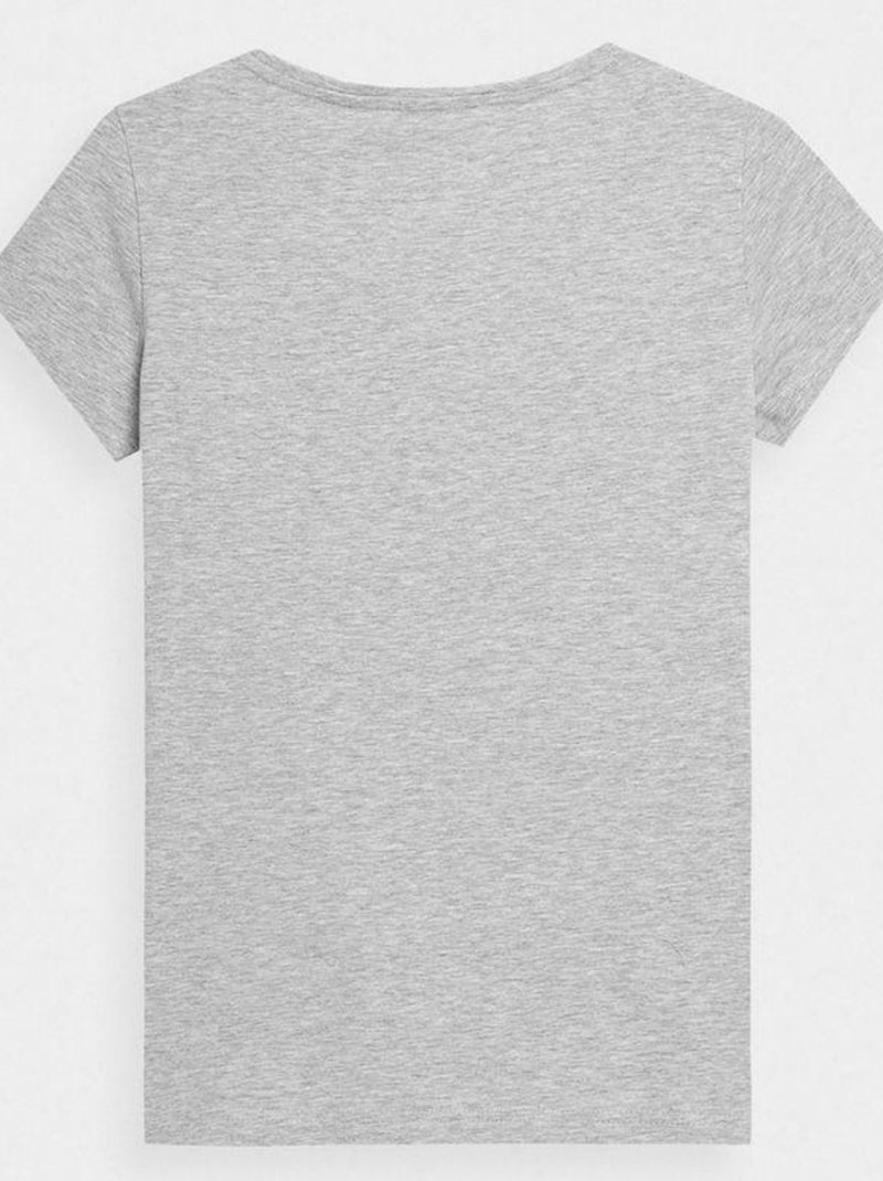 4F - T-shirt motif/style imprimé Gris - Kiabi