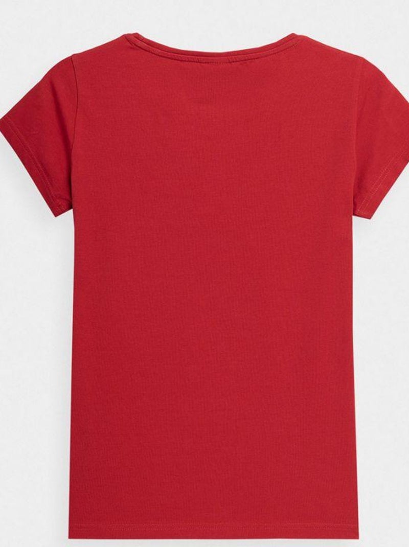 4F - T-shirt motif/style imprimé Rouge - Kiabi