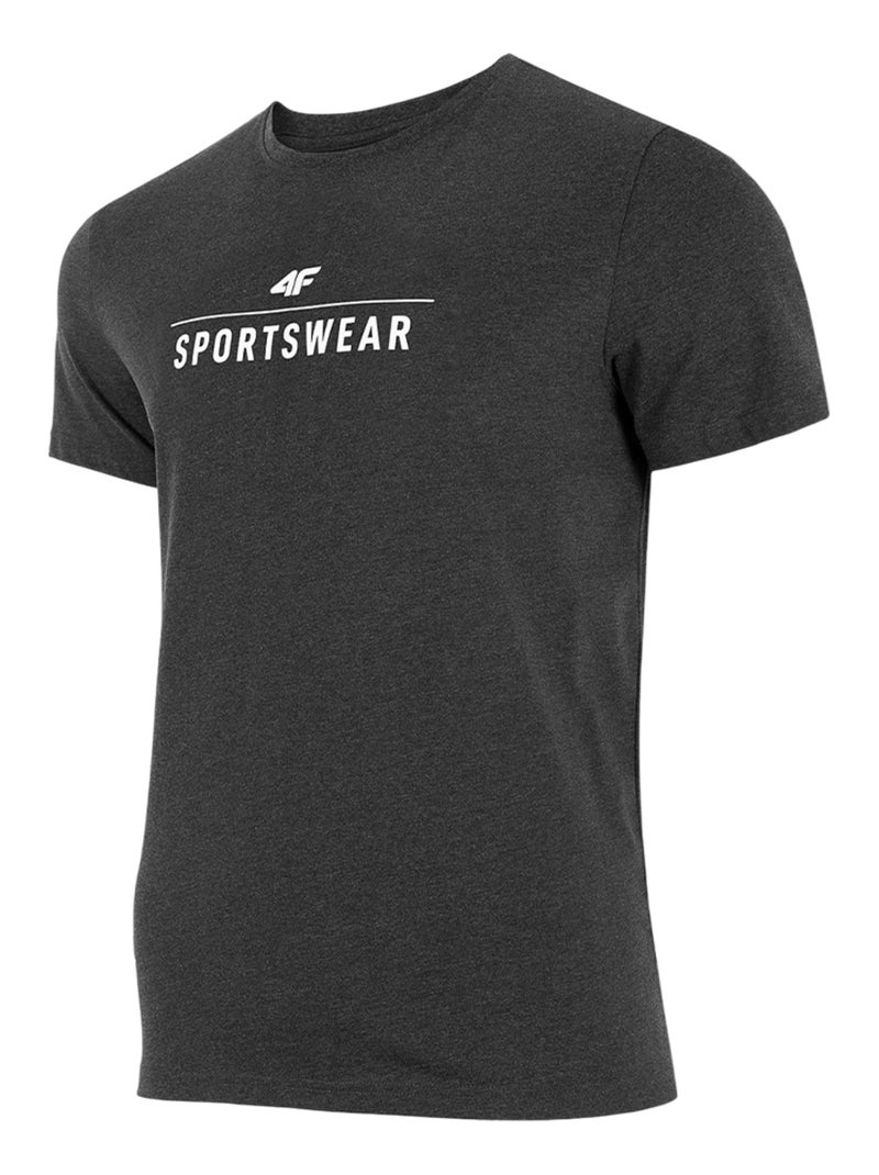 4F - T-shirt motif/style logo Gris clair - Kiabi