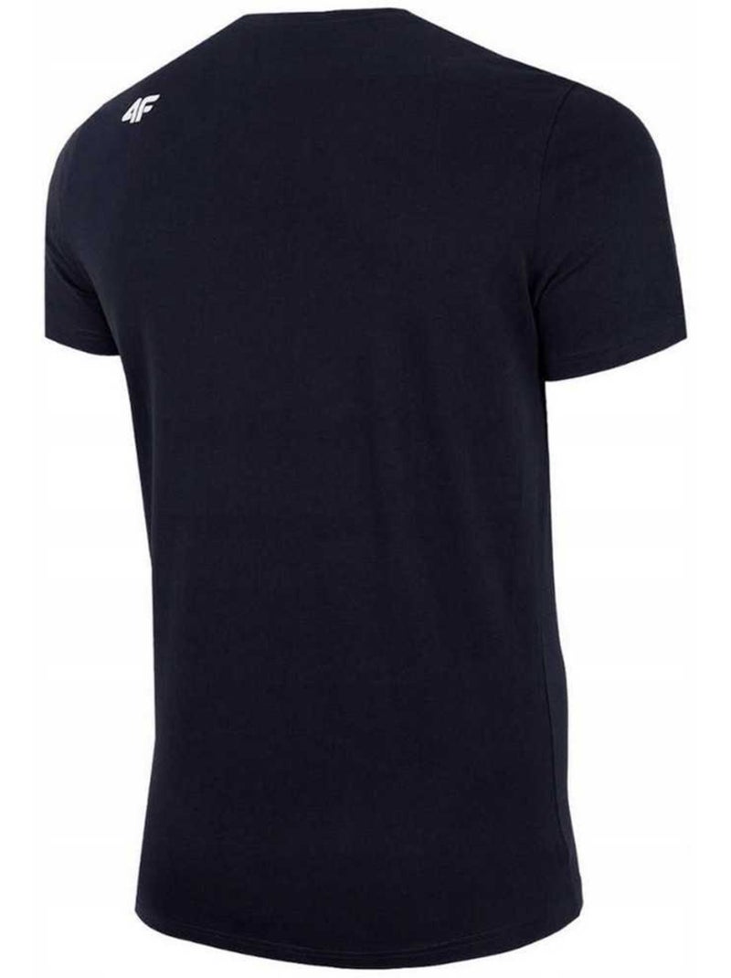 4F - T-shirt motif/style logo H4Z22 Bleu marine - Kiabi