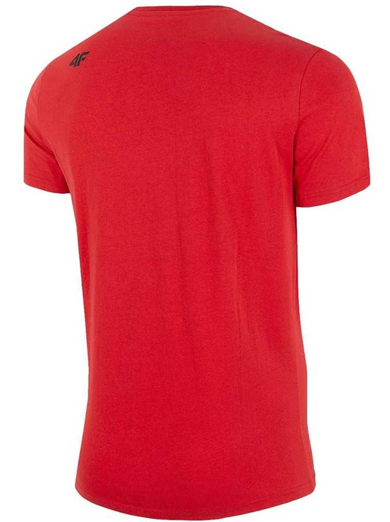 4F - T-shirt motif/style logo H4Z22 Rouge - Kiabi