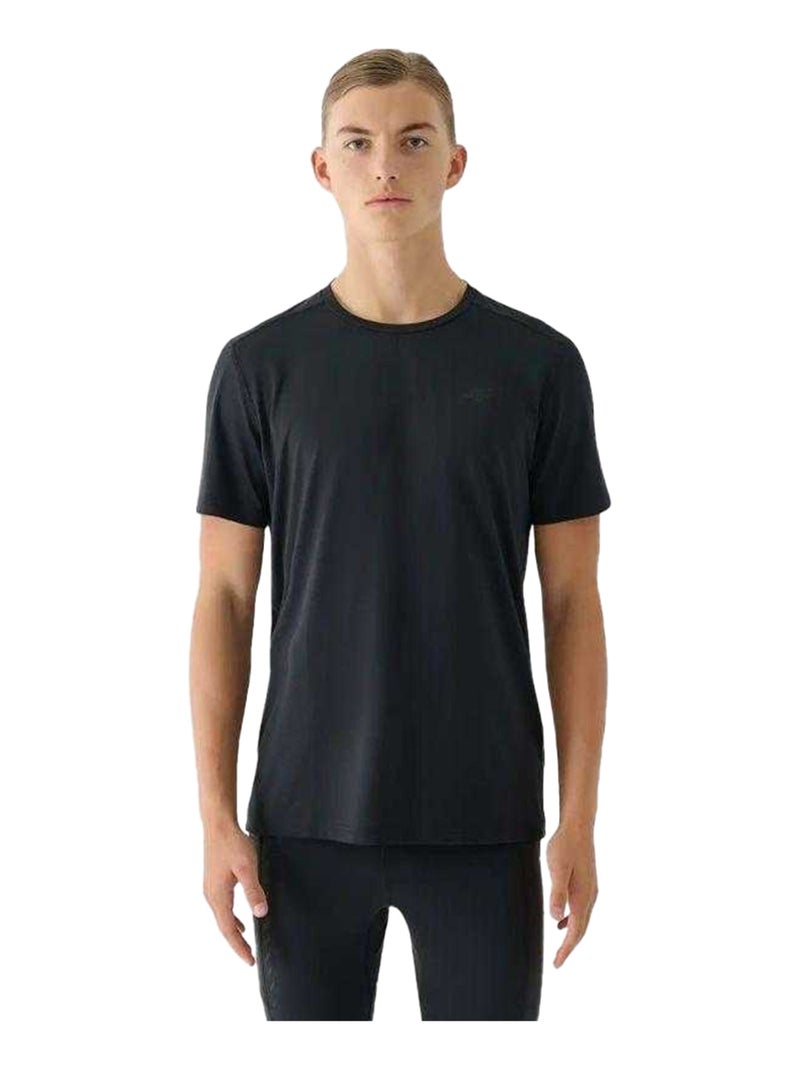 4F - T-shirt motif/style logo Noir - Kiabi