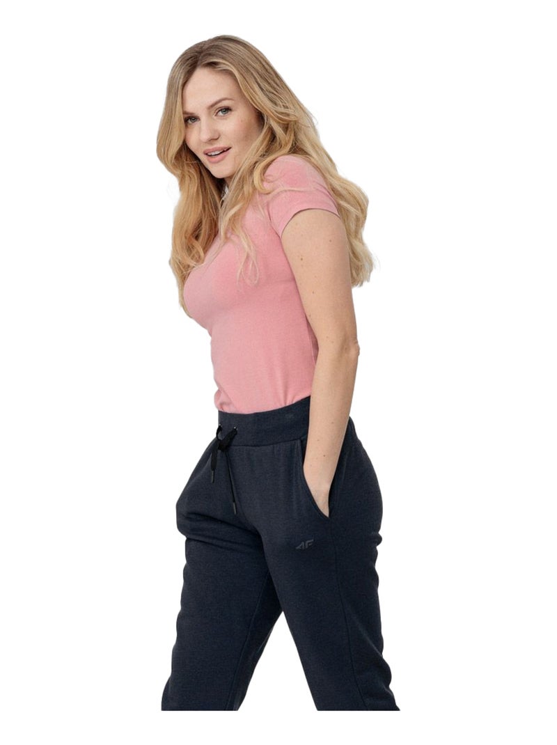 4F - T-shirt motif/style uni Rose clair - Kiabi