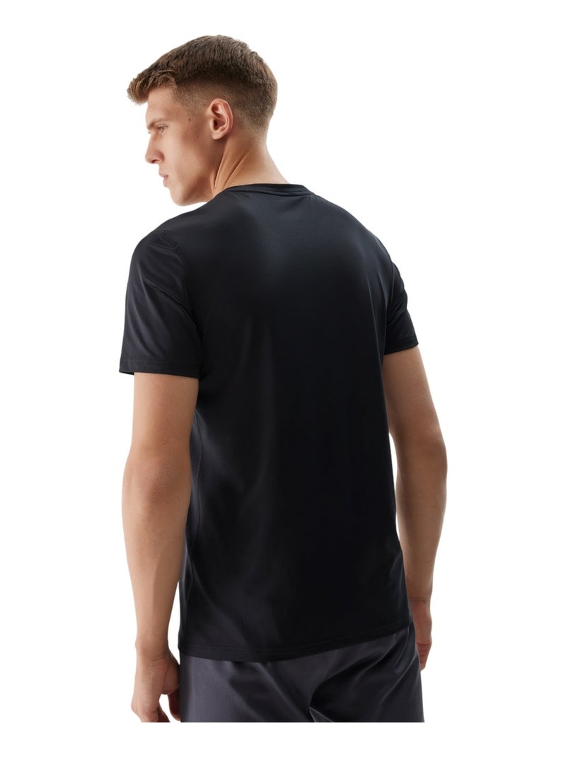 4F - T-shirt Noir - Kiabi