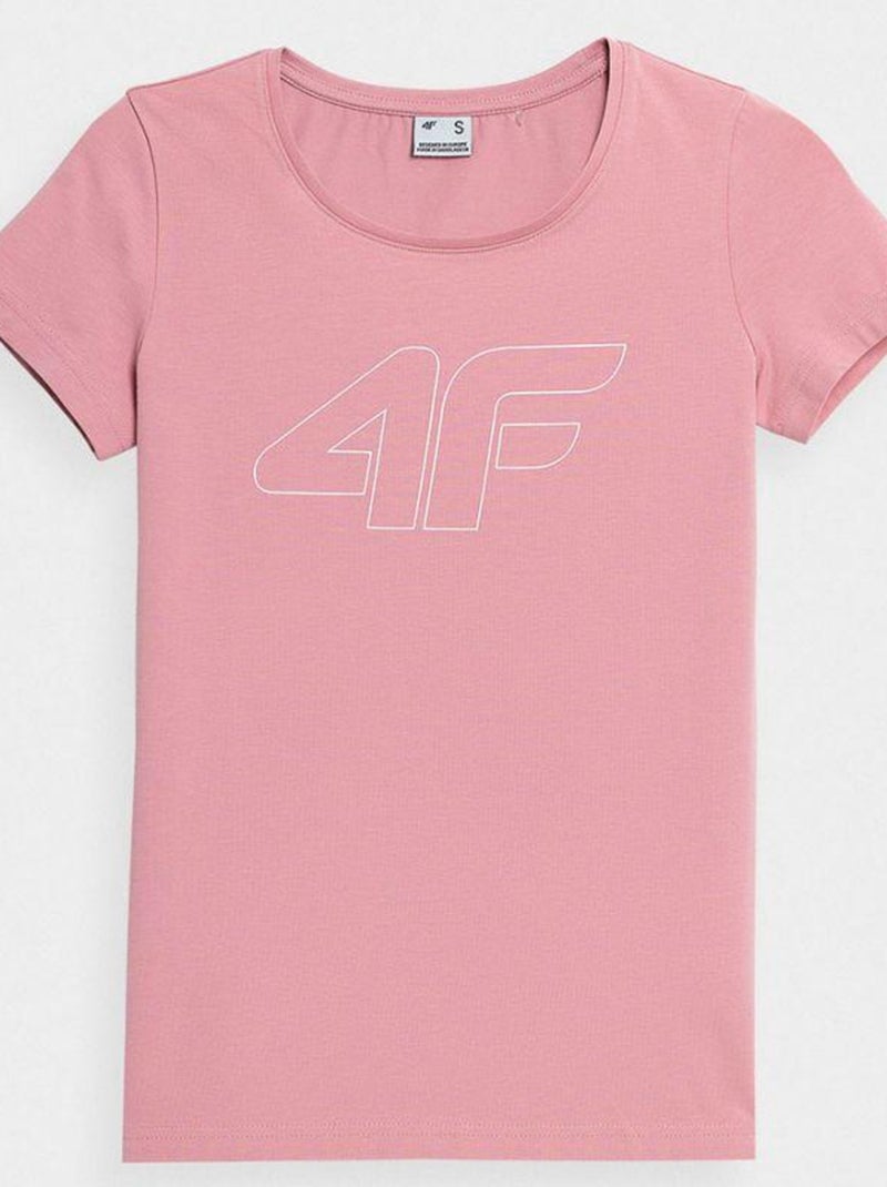 4F - T-shirt Rose - Kiabi
