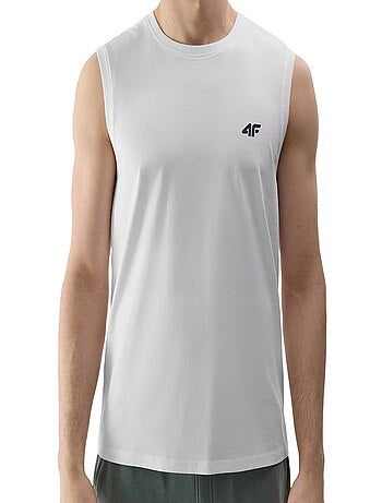 4F - T-shirt sans manches uni
