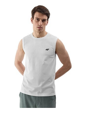 4F - T-shirt sans manches uni