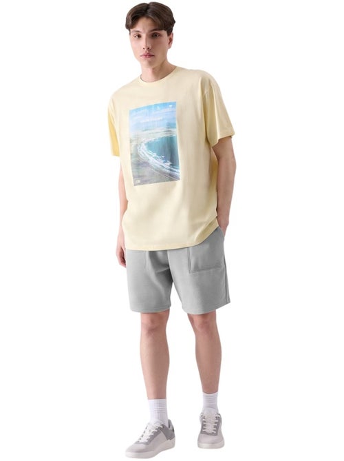 4F - T-shirt style Imprimé - Kiabi