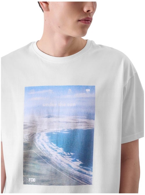 4F - T-shirt style Imprimé - Kiabi