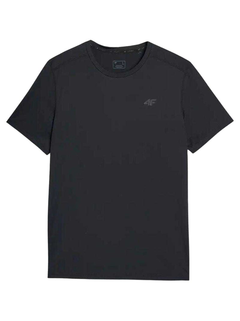 4F - T-shirt style Logo Noir - Kiabi