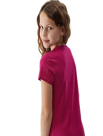 4F - T-shirt uni manches courtes