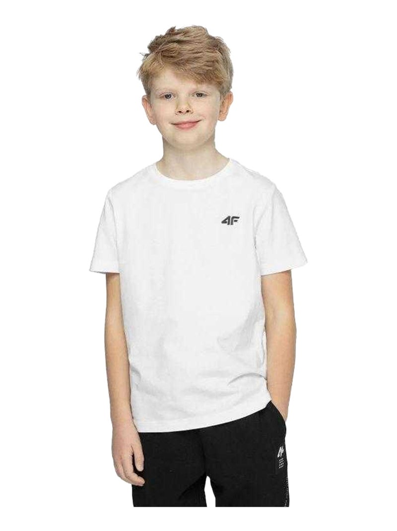 4F - T-shirts style Uni Blanc - Kiabi