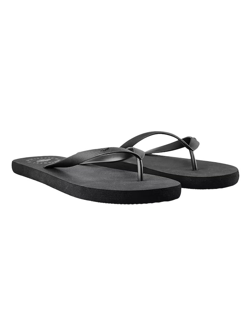 4F - Tongs motif/style logo Noir - Kiabi