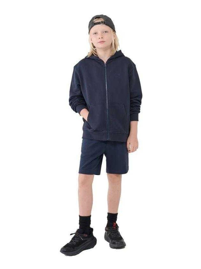 4F - Veste à capuche 4FJWMM00TSWSM1859 Bleu marine - Kiabi