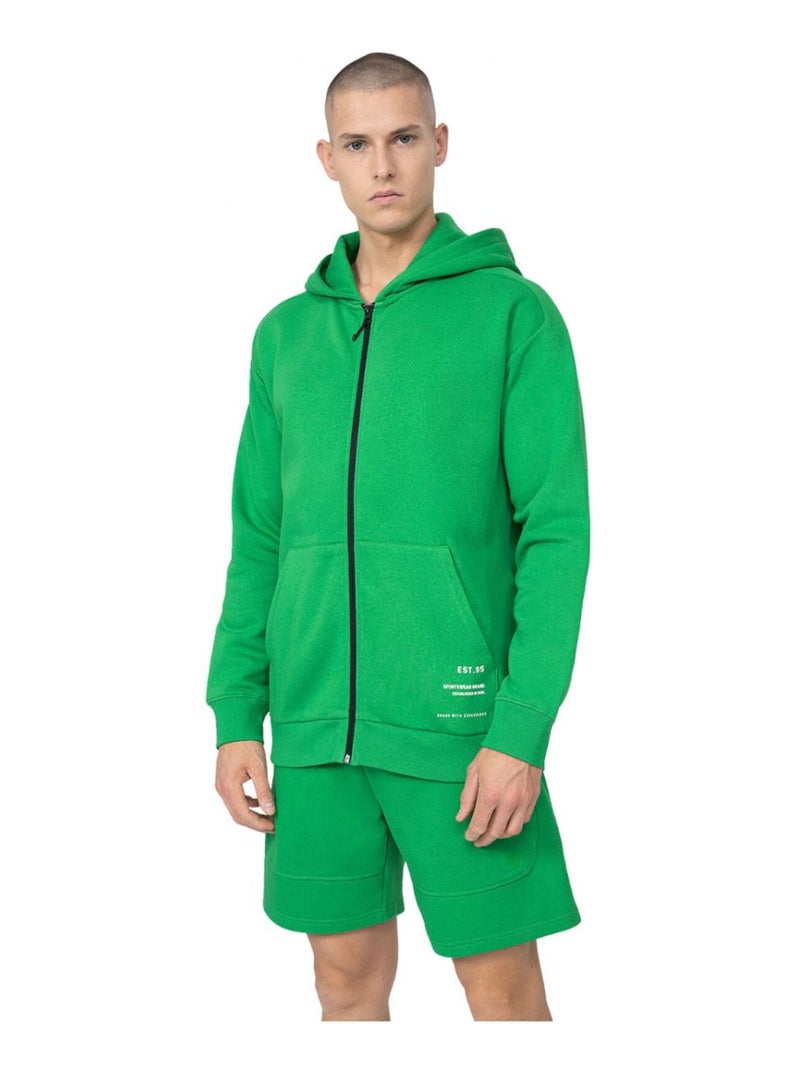 4F - Veste à capuche 4FSS23TSWSM236 Vert - Kiabi