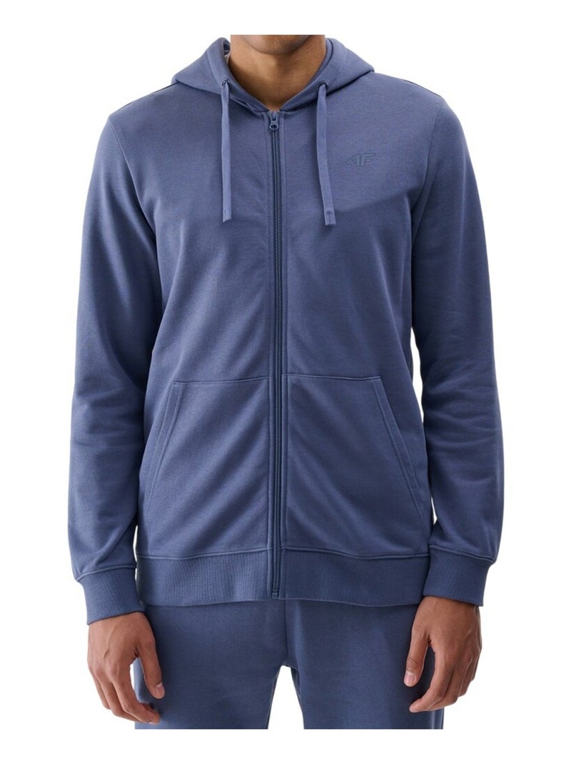 4F - Veste à capuche 4FWMM00TSWSM1768 Bleu - Kiabi