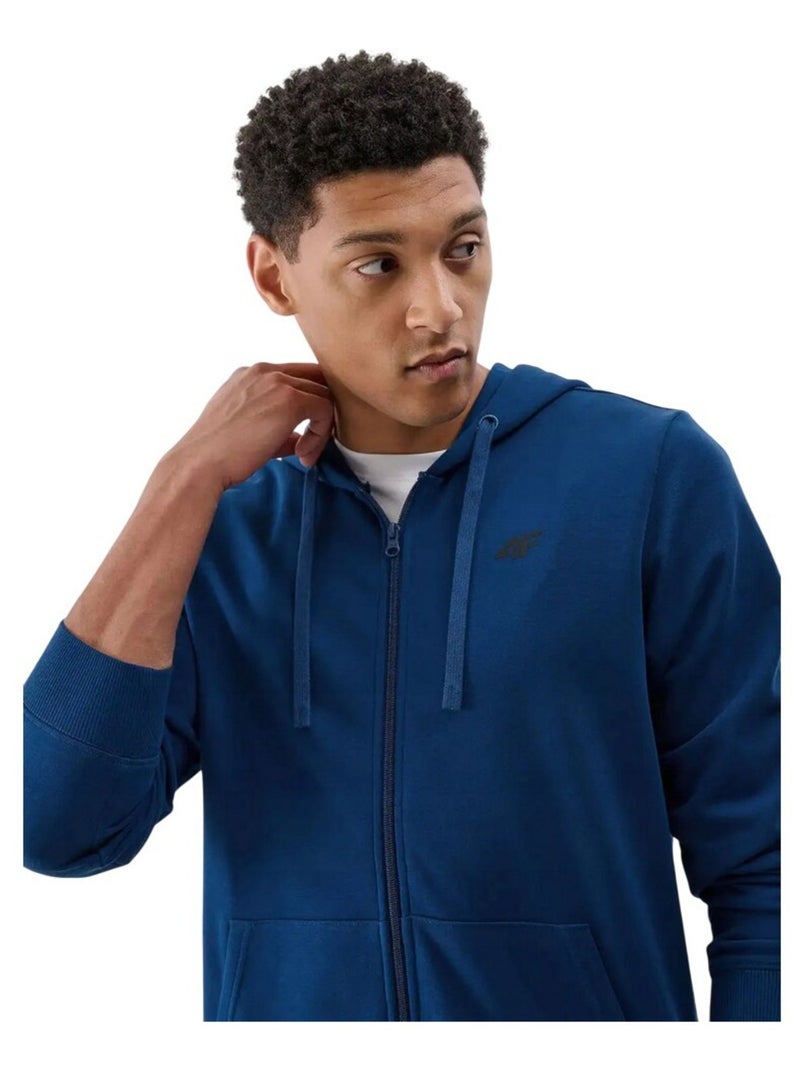 4F - Veste à capuche 4FWMM00TSWSM1768 Bleu Vert - Kiabi