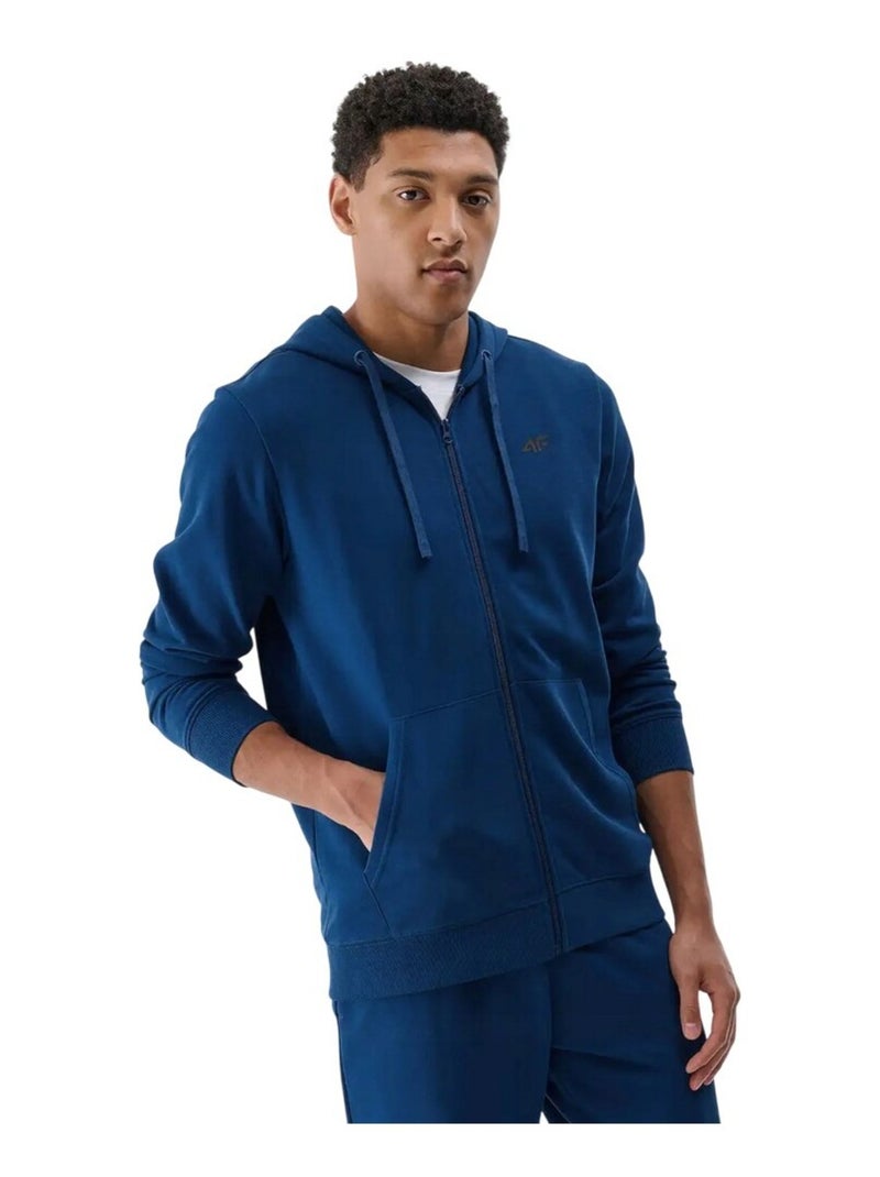 4F - Veste à capuche 4FWMM00TSWSM1768 Bleu Vert - Kiabi