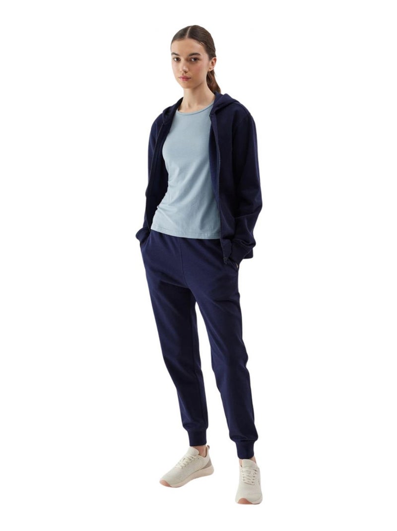 4F - Veste à capuche 4FWSS24TSWSF0956 Bleu marine - Kiabi