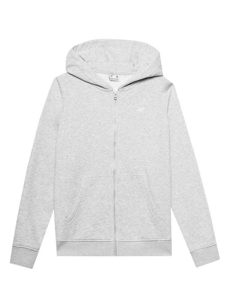 4F - Veste à capuche 4FWSS24TSWSF0956 Gris - Kiabi