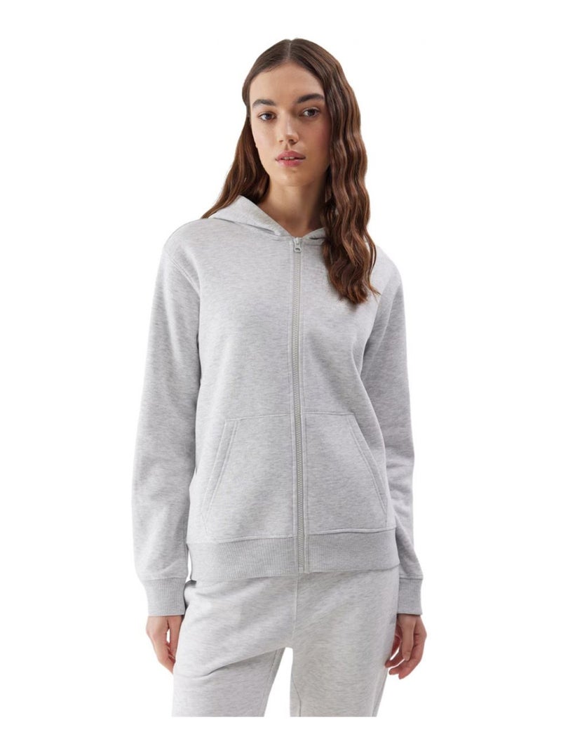 4F - Veste à capuche 4FWSS24TSWSF0956 Gris - Kiabi