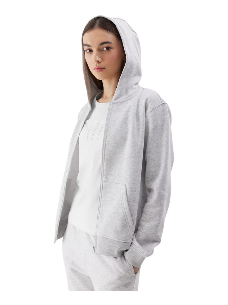 4F - Veste à capuche 4FWSS24TSWSF0956 Gris - Kiabi