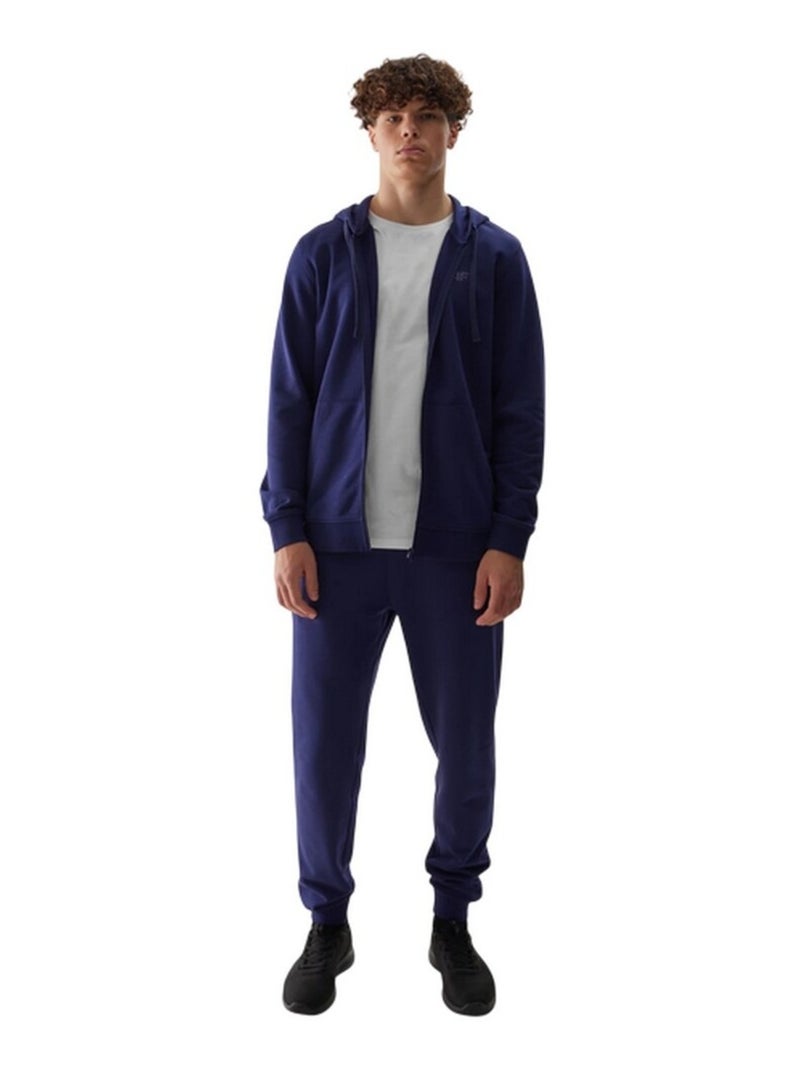 4F - Veste à capuche 4FWSS24TSWSM0951 Bleu marine - Kiabi