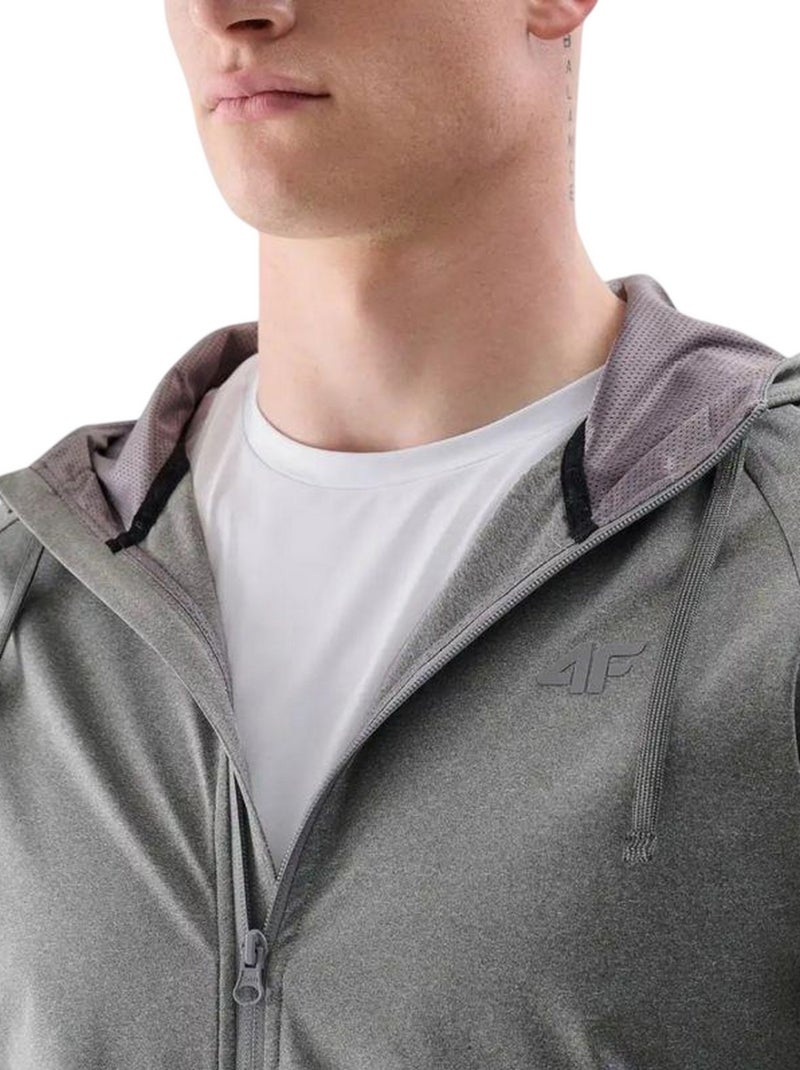 4F - Veste à capuche 4FWSS25TFSWM512 Gris - Kiabi