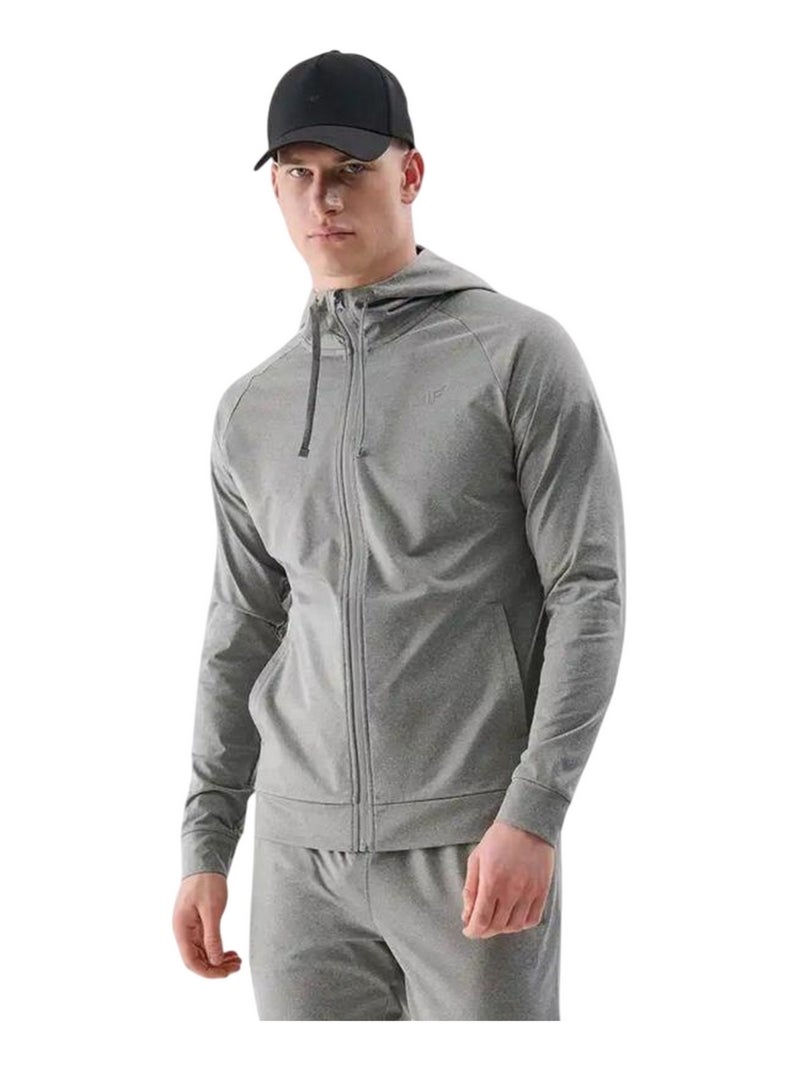 4F - Veste à capuche 4FWSS25TFSWM512 Gris - Kiabi