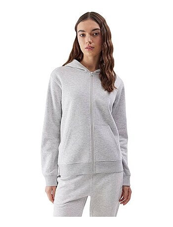4F - Veste à capuche F0956