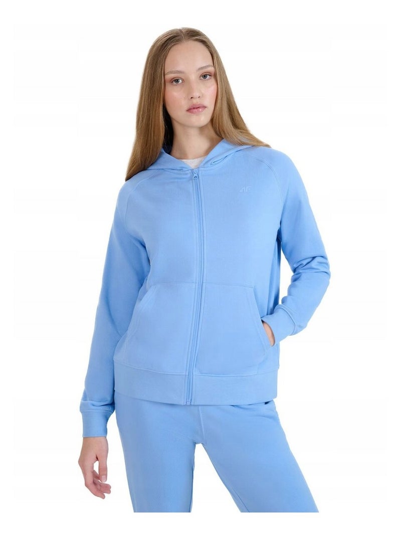 4F - Veste à capuche F1763 Bleu - Kiabi