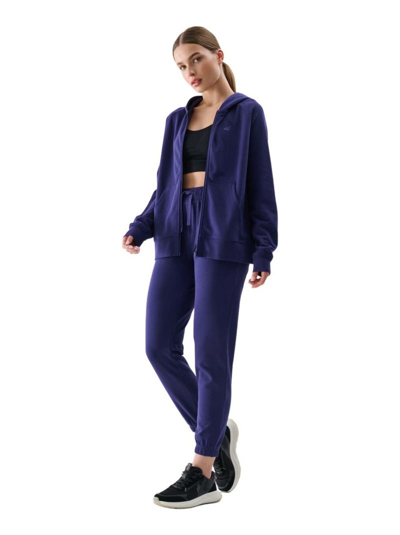 4F - Veste à capuche F1763 Bleu marine - Kiabi