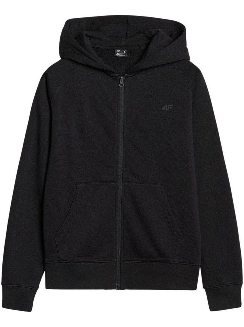 4F - Veste à capuche F1763 Noir - Kiabi