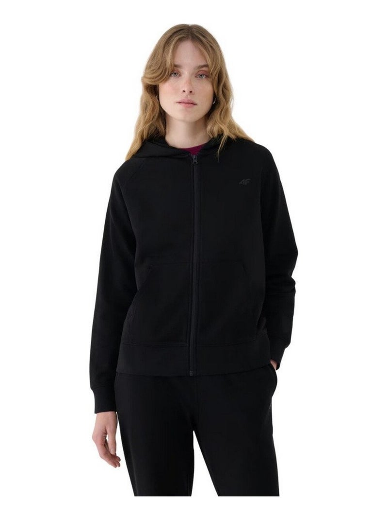 4F - Veste à capuche F1763 Noir - Kiabi
