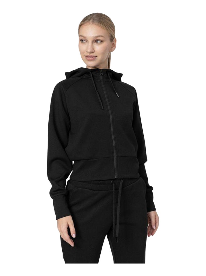 4F - Veste à capuche H4Z22 BLD027 Noir - Kiabi