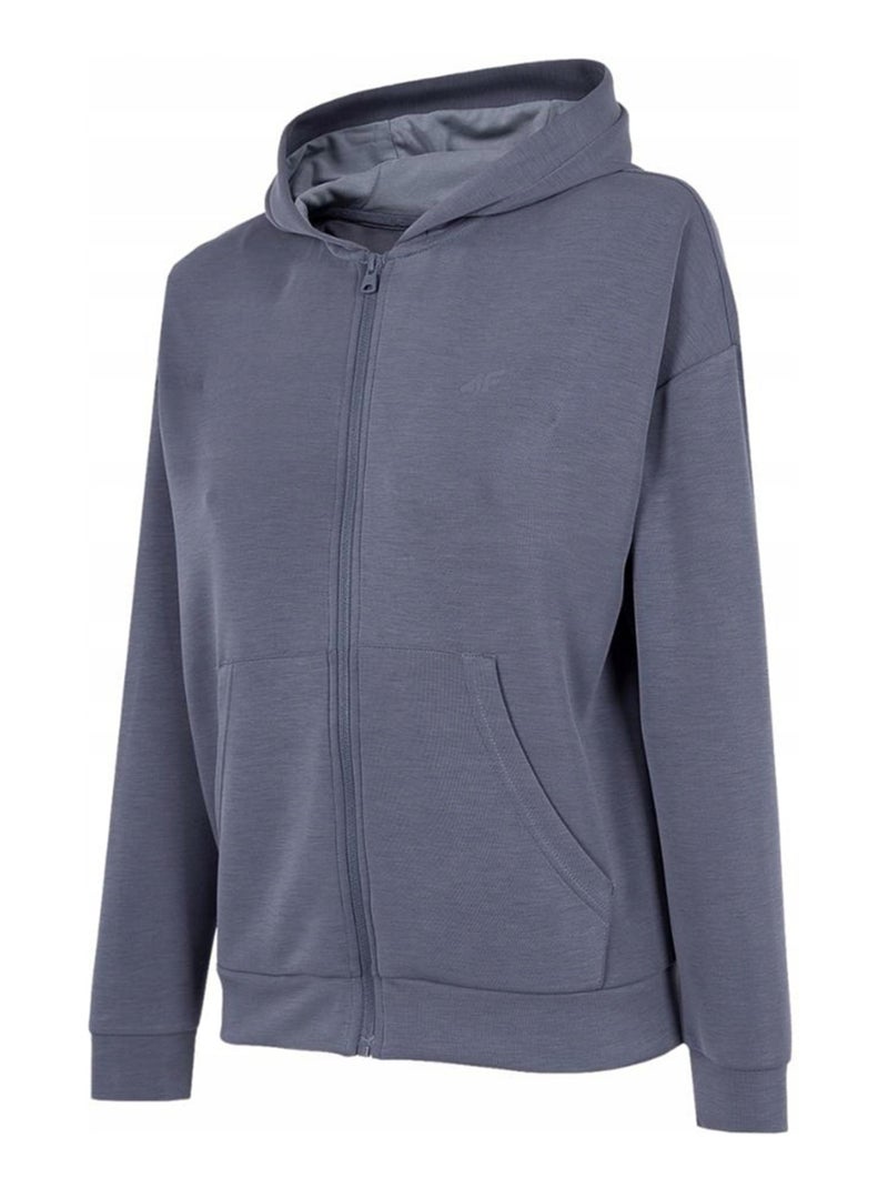 4F - Veste à capuche H4Z22 BLD041 Gris clair - Kiabi