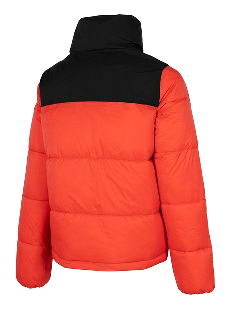 4F - Veste matelassée H4Z22KUDP01451S Noir Orange - Kiabi