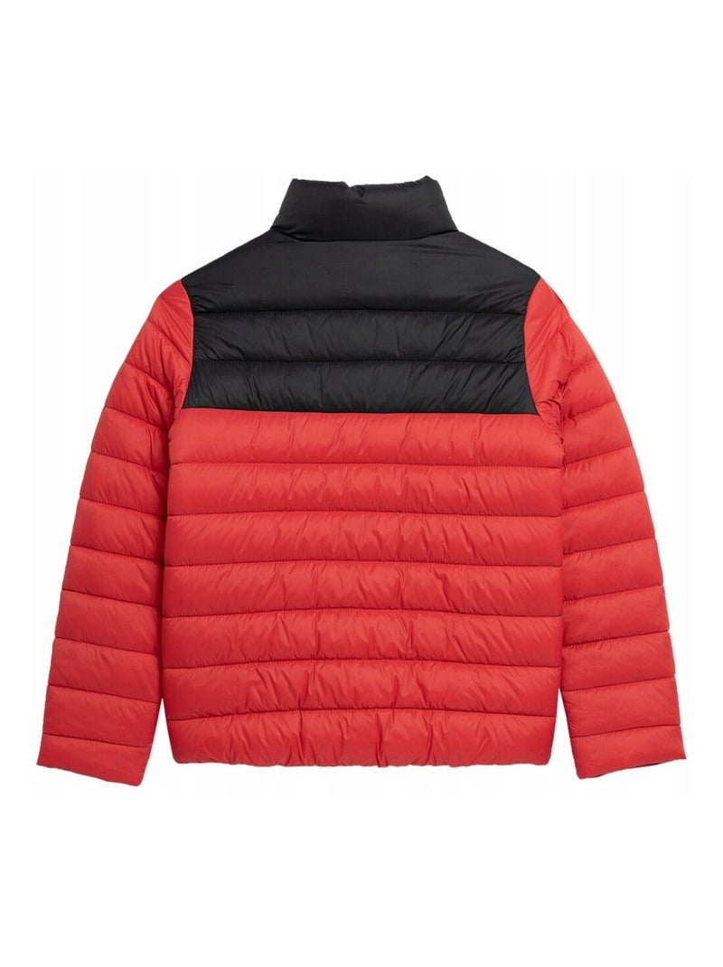 4F - Veste matelassée motif/style blocs de couleurs Rouge - Kiabi