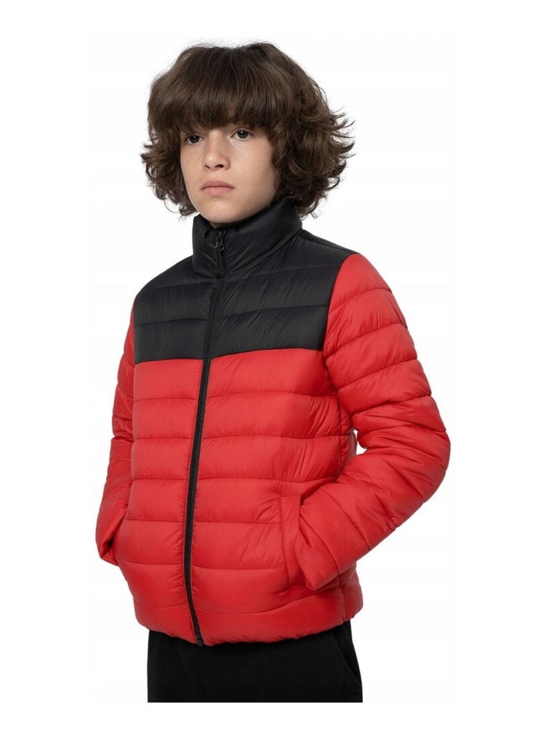 4F - Veste matelassée motif/style blocs de couleurs Rouge - Kiabi