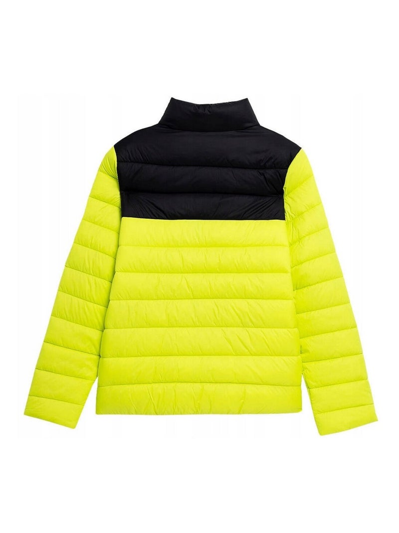 4F - Veste matelassée motif/style blocs de couleurs Vert - Kiabi