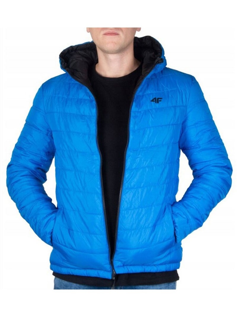 4F - Veste matelassée Noir Bleu - Kiabi