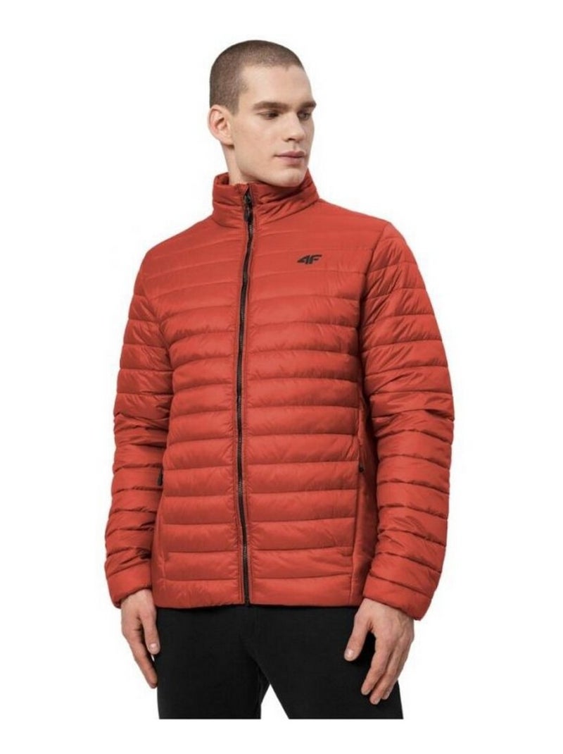 4F - Veste motif/style matelassé Rouge - Kiabi